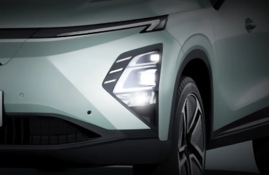 Lampu Lowbeam dan Highbeam LED dengan Cornering System